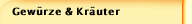 Gewürze & Kräuter