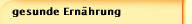 gesunde Ernährung