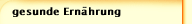 gesunde Ernährung